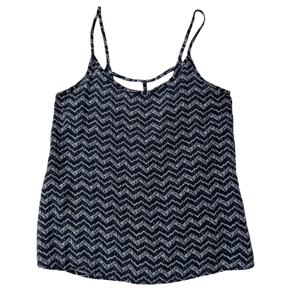 Ardene Cami Tank Top Blue Chevron‎ Print
Bohemian Lightweight Womens Size Small